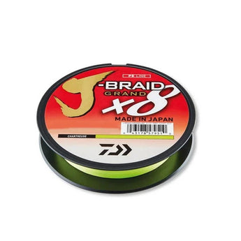 Daiwa J-Braid Grand X8 135m Chartreuse